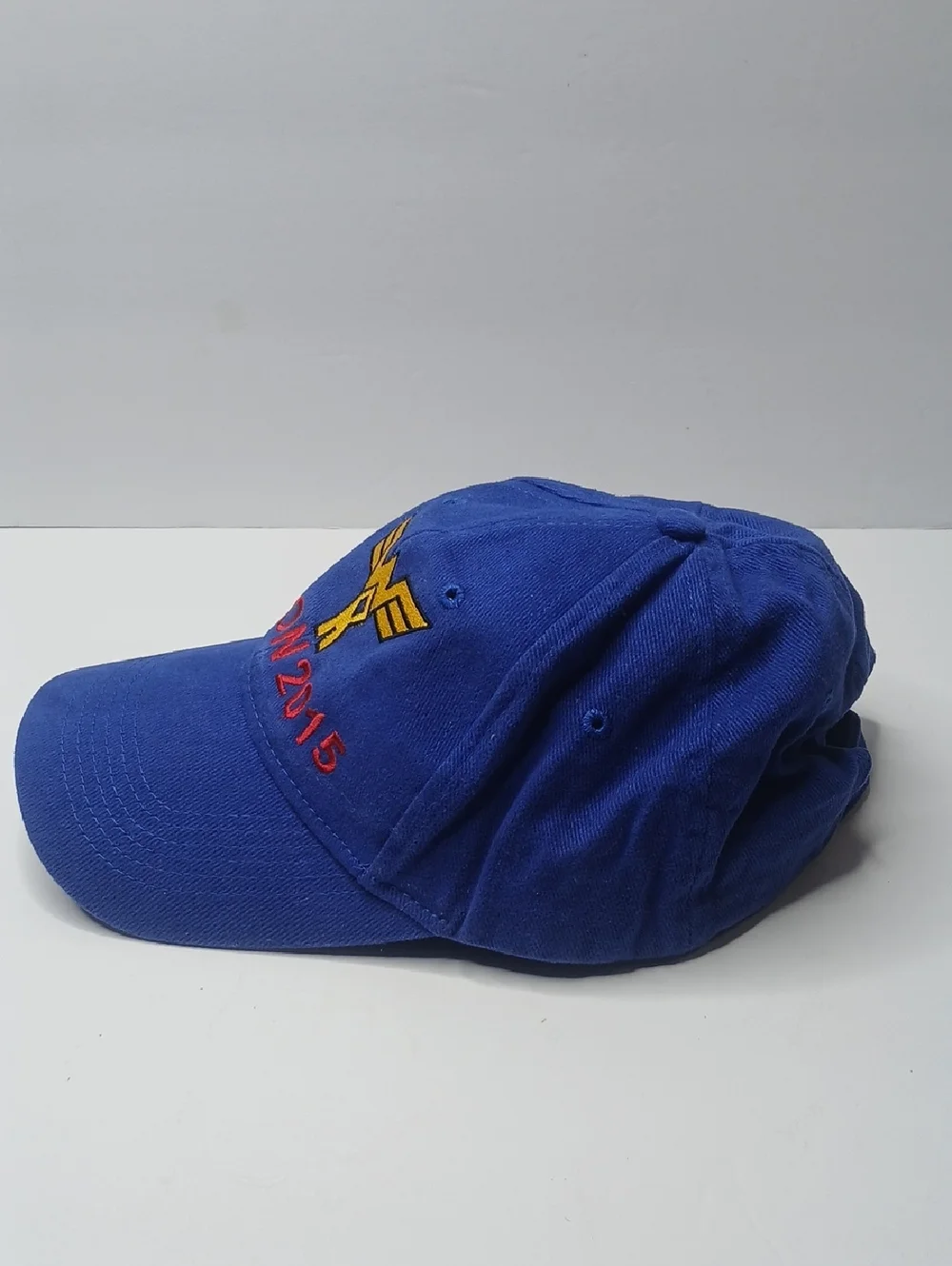 Anvil Blue THON 2015‎ Cap with Yellow & Red Embroidery